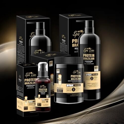 Keratin Protein Brazilian Straight Hair treatment Shampoo Conditioner & Mask Serum Set 900ml