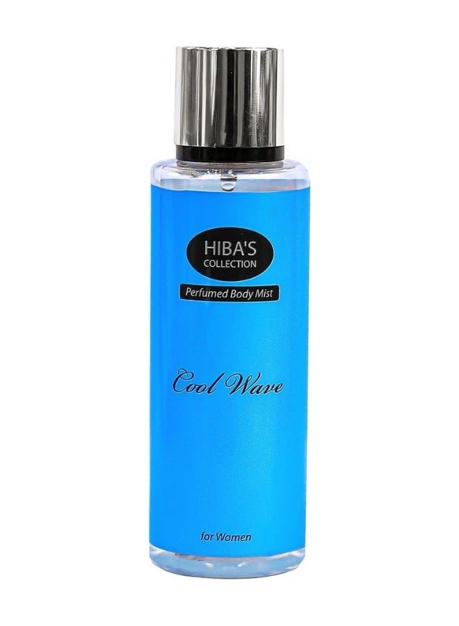 HIBA'S COLLECTION Cool Wave Perfumed Body Mist for Women 250ml