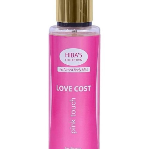 HIBA'S COLLECTION Love Cost Perfumed Body Mist for Women, Pink Touch – 250ml