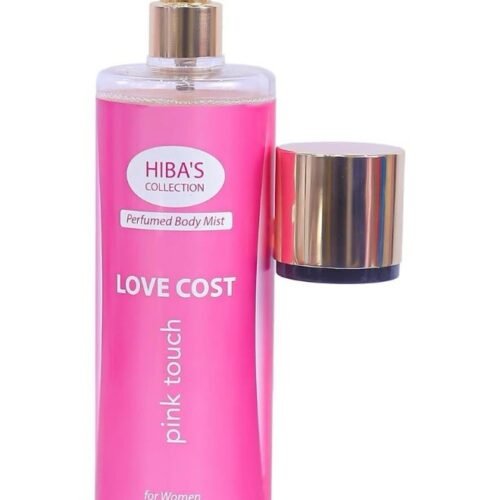 HIBA'S COLLECTION Love Cost Perfumed Body Mist for Women, Pink Touch – 250ml
