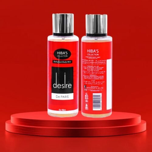 Desire De Paris Perfumed Body Mist for Men – Luxurious Fragrance, 250ml (8.45 fl oz) – Long-Lasting and Refreshing Scent for Daily Wear