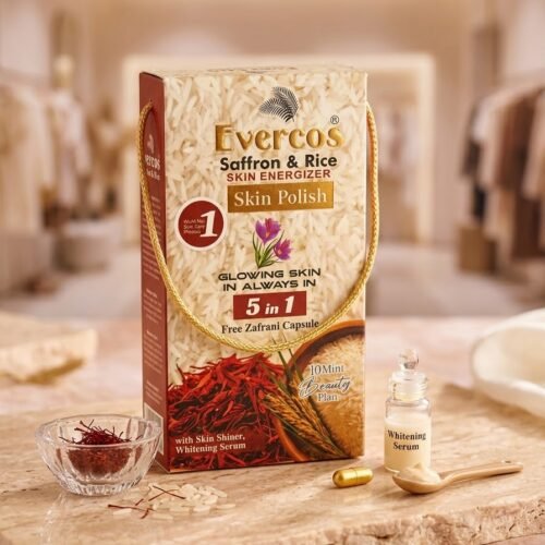 SAFFRON & RICE SKIN ENERGIZER SKIN POLISH  5 IN 1