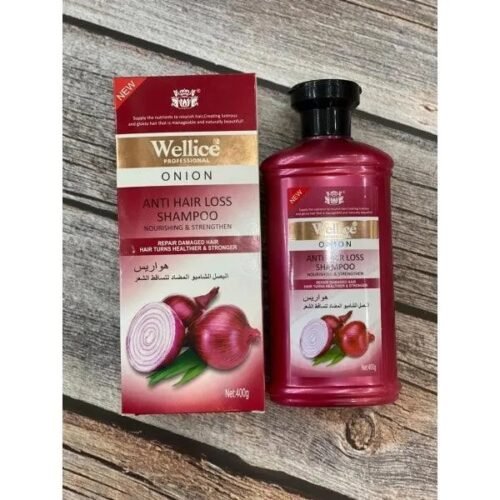 Wellice Onion Anti Hair Loss Shampoo 400ml