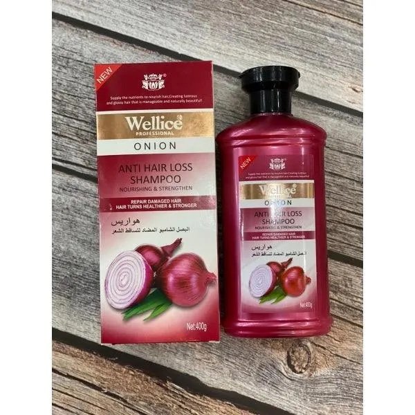Wellice Onion Anti Hair Loss Shampoo 400ml - Image 2