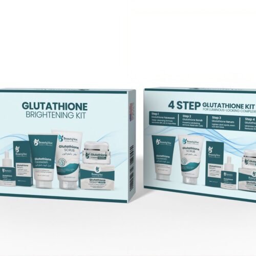 GLUTATHIONE BRIGHTENING KIT
4-STEP ROUTINE FOR RADIANT SKIN
