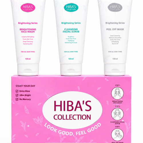 Hiba’s Brightening Series Facial Kit