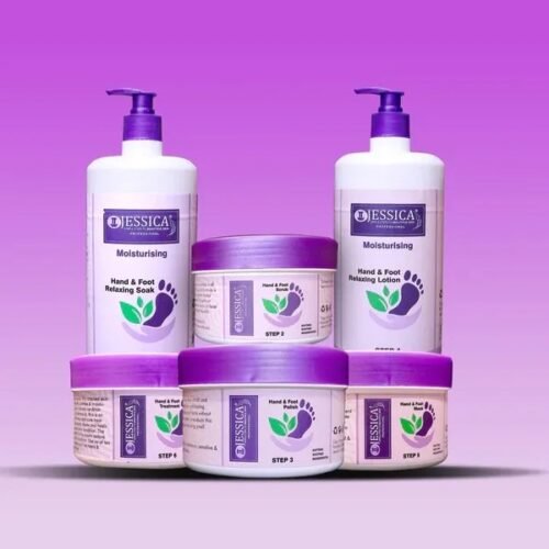Jessica Foot & Hand Kit – Salon Pack | 6 Step Manicure & Pedicure Treatment for Smooth & Nourished Skin