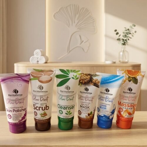 DERMASENSE SKIN PROTECTION GLOW BOOST FACIAL KIT