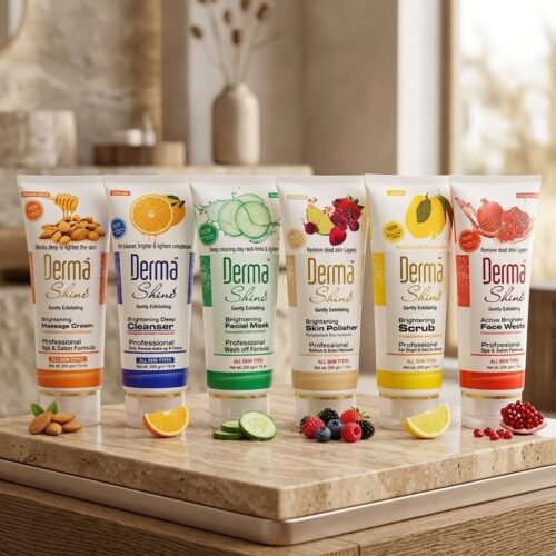 Derma Shine Professional Facial Kit (6-Piece Set)