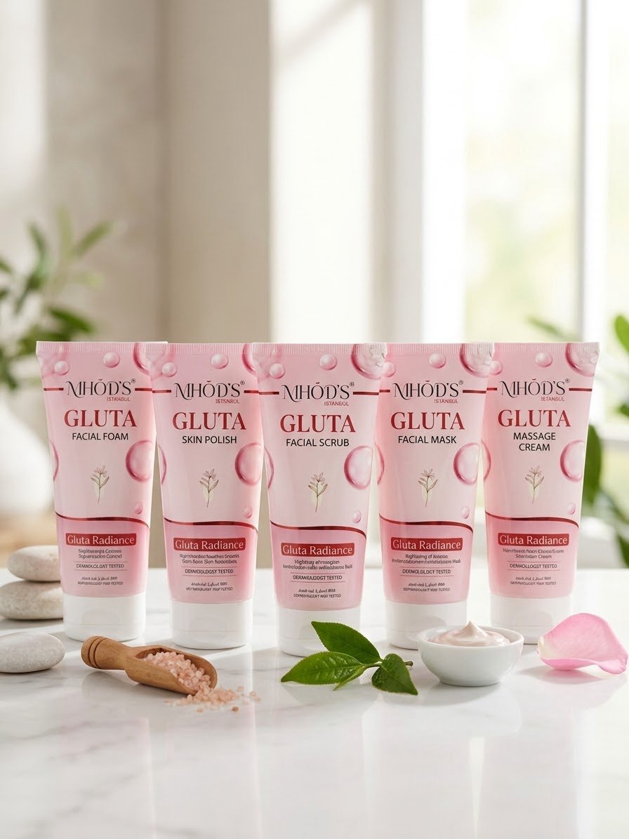 NHOD'S Istanbul Gluta Radiance Facial Kit (6-Piece Set)