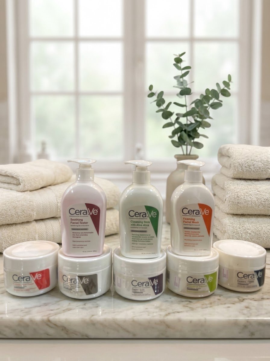 CeraVe Skincare Set (8-Piece Collection)