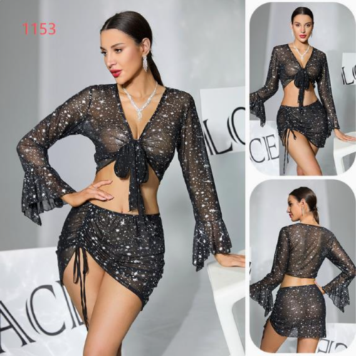 Stylish 2 pice China nighty